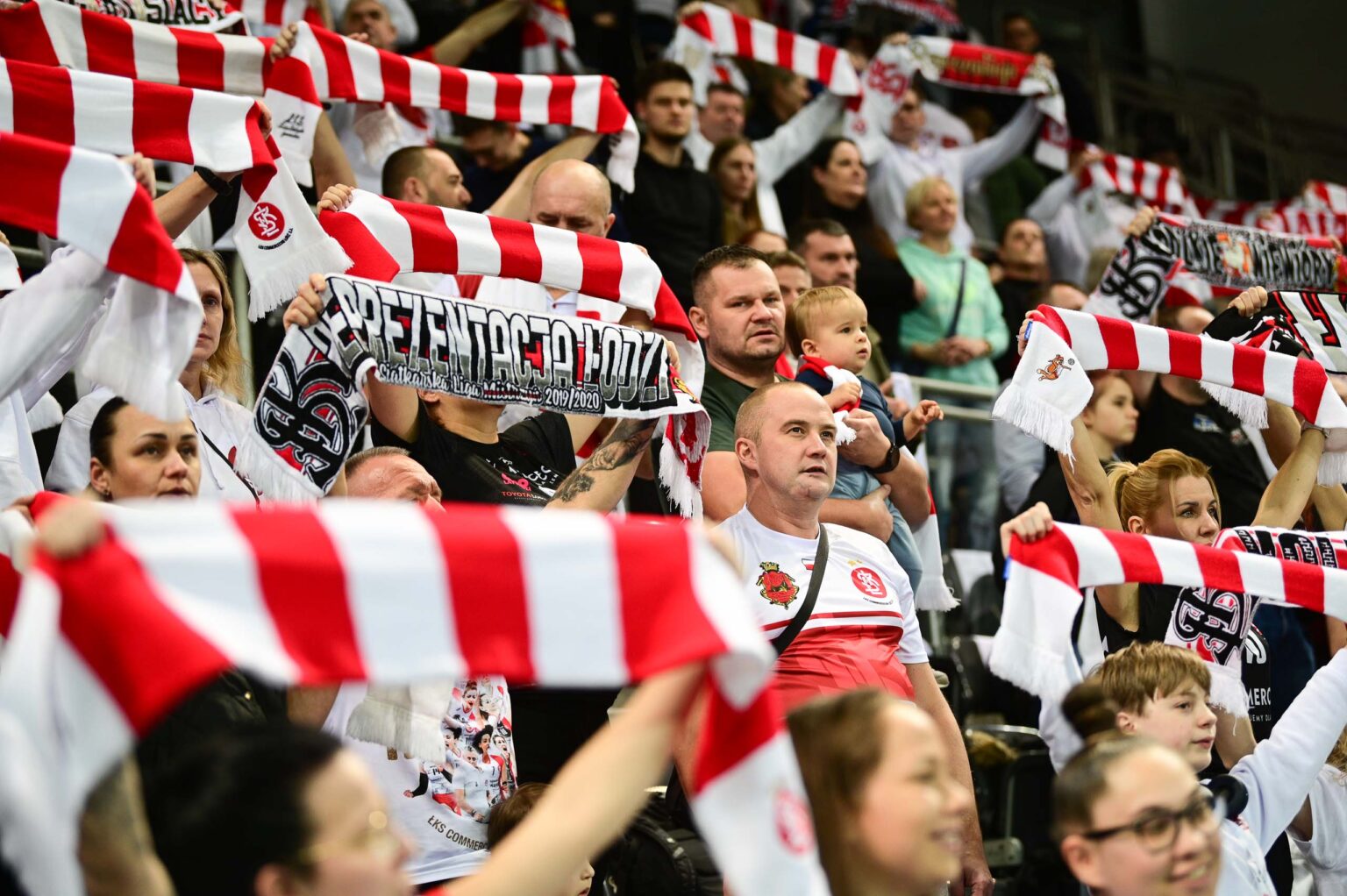 Kibice LKS Commercecon Lodz – Allianz Vero Volley Mediolan 101