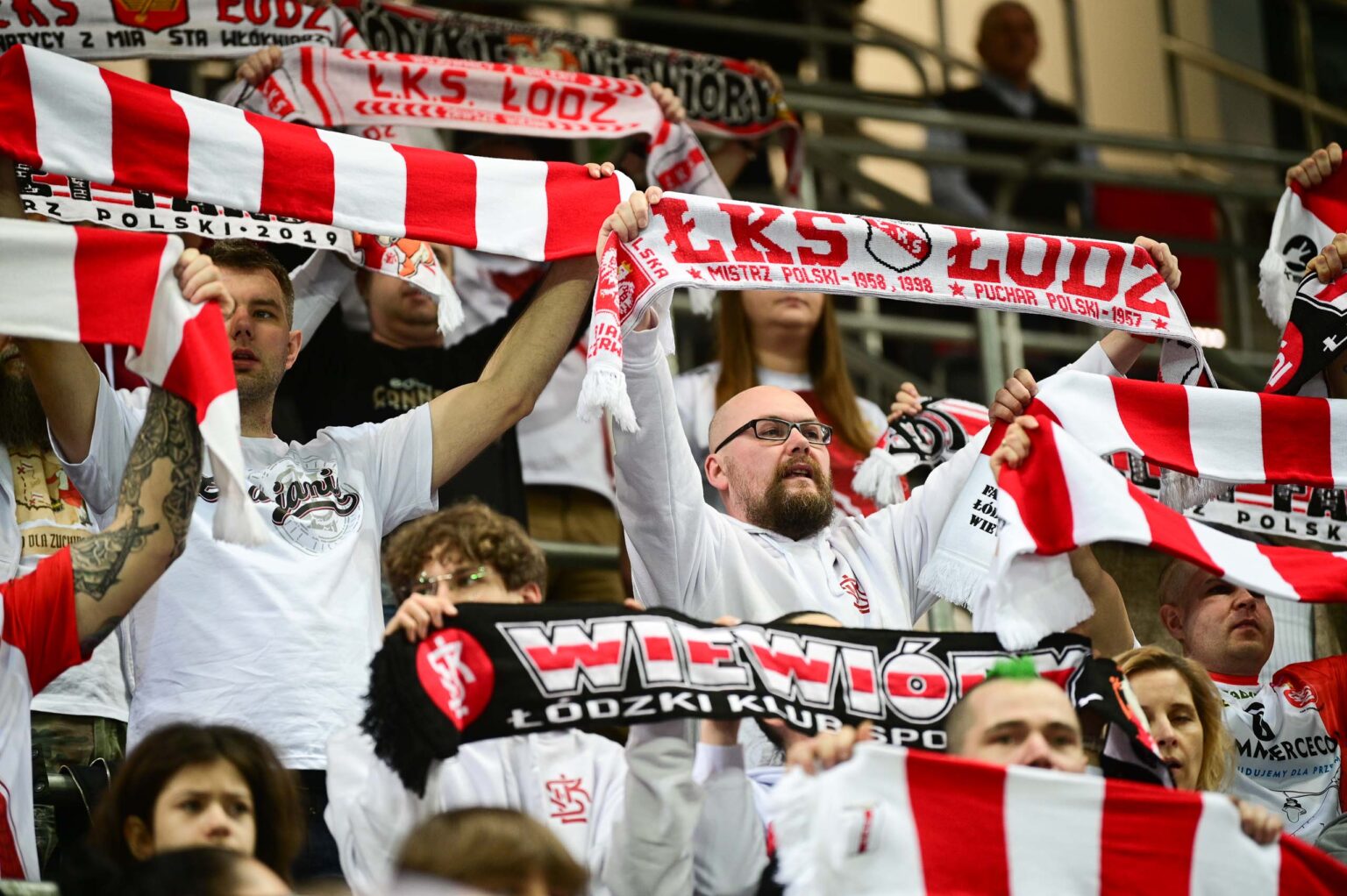 Kibice LKS Commercecon Lodz – Allianz Vero Volley Mediolan 105