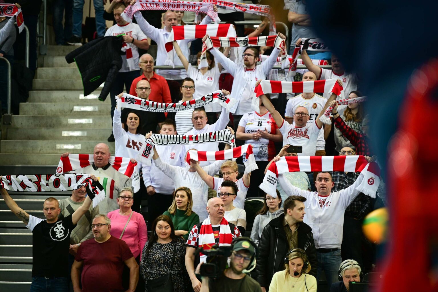 Kibice LKS Commercecon Lodz – Allianz Vero Volley Mediolan 107