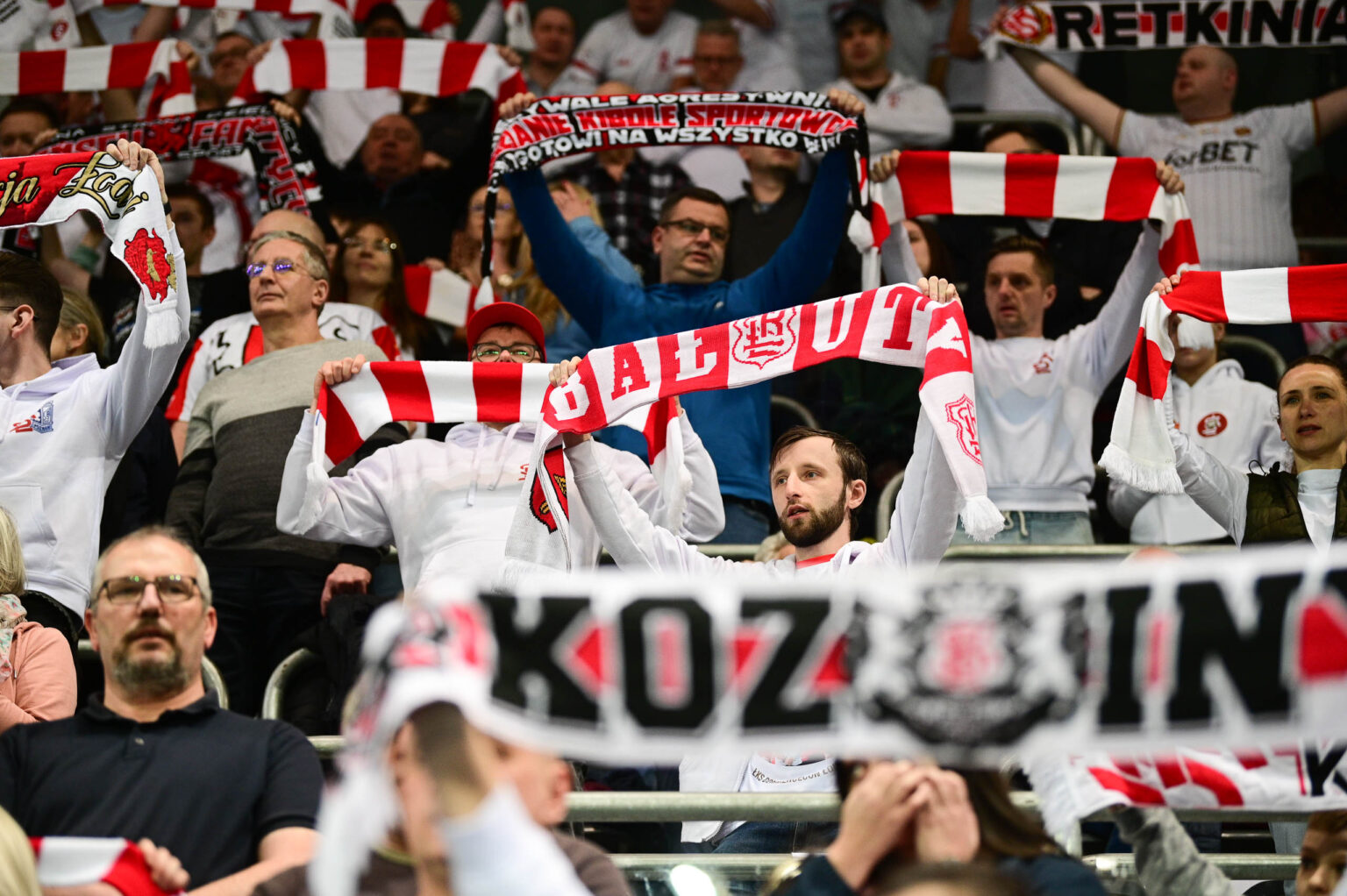Kibice LKS Commercecon Lodz – Allianz Vero Volley Mediolan 114