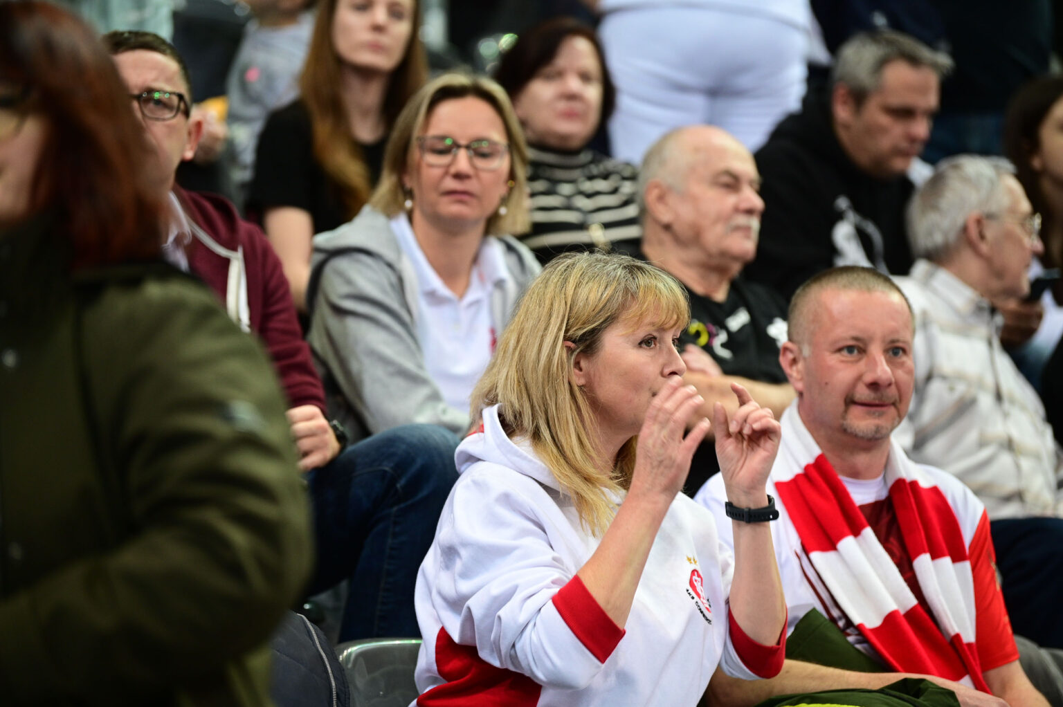 Kibice LKS Commercecon Lodz – Allianz Vero Volley Mediolan 12