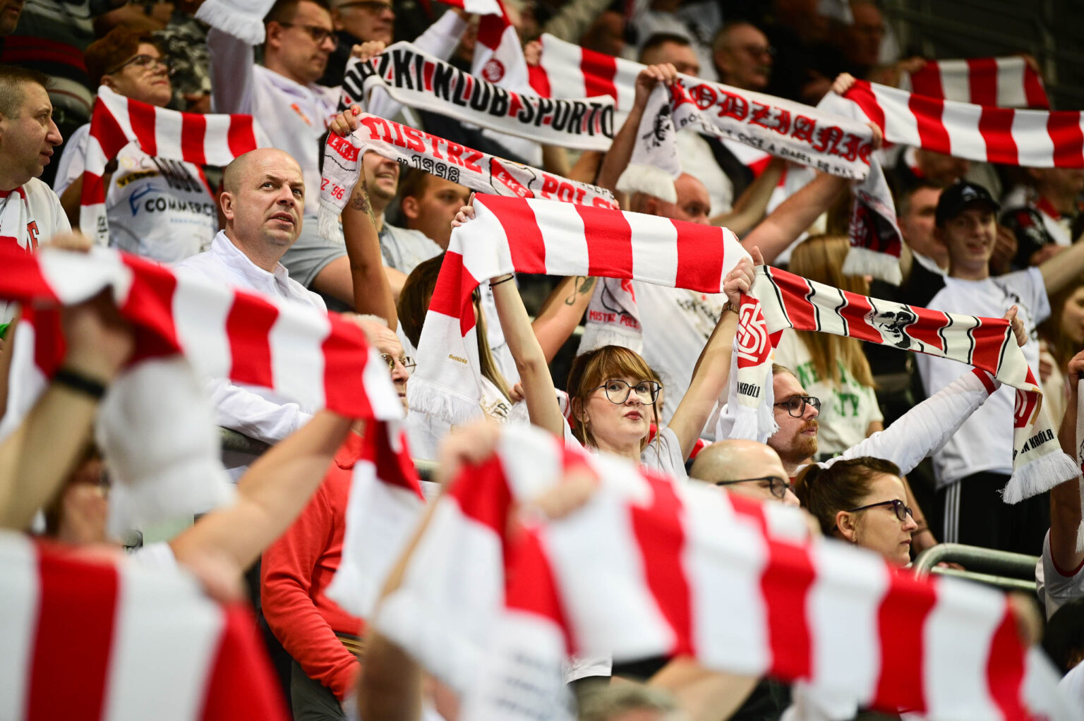 Kibice LKS Commercecon Lodz – Allianz Vero Volley Mediolan 124