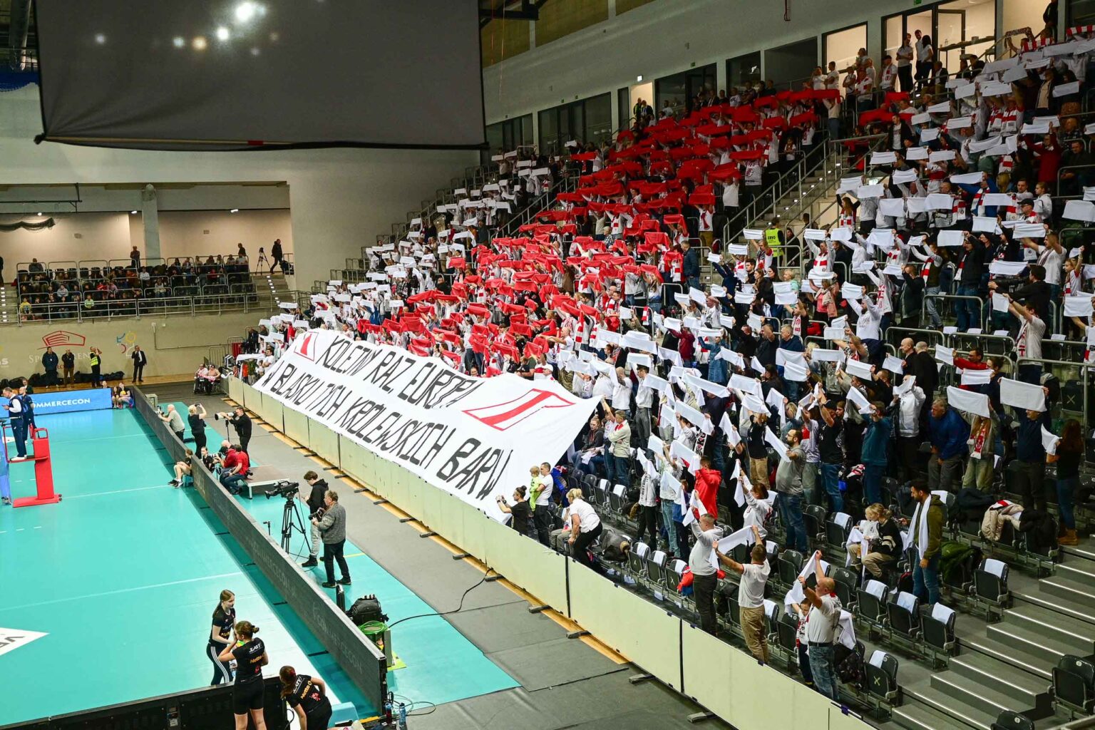 Kibice LKS Commercecon Lodz – Allianz Vero Volley Mediolan 136