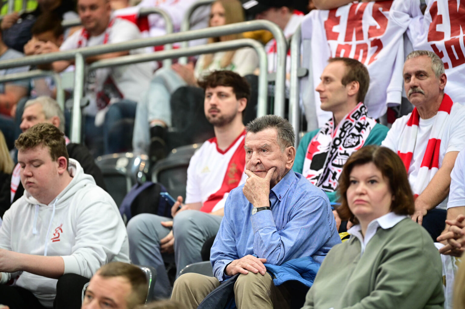 Kibice LKS Commercecon Lodz – Allianz Vero Volley Mediolan 3