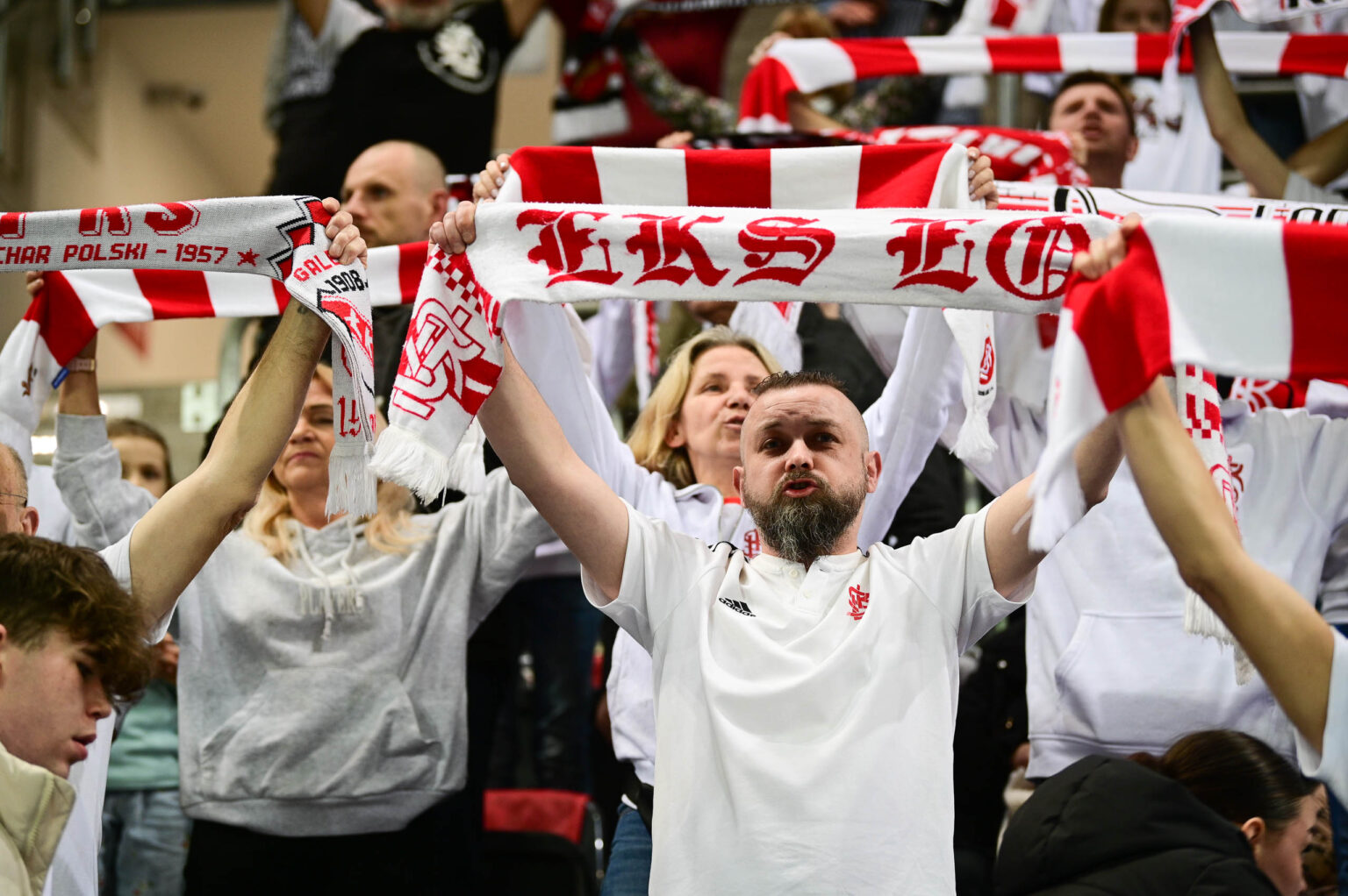Kibice LKS Commercecon Lodz – Allianz Vero Volley Mediolan 75
