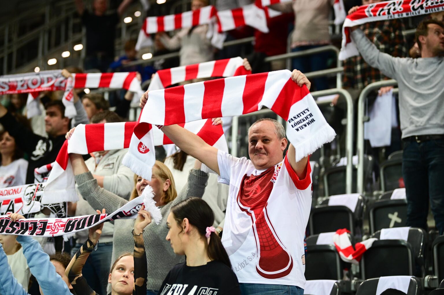 Kibice LKS Commercecon Lodz – Allianz Vero Volley Mediolan 77