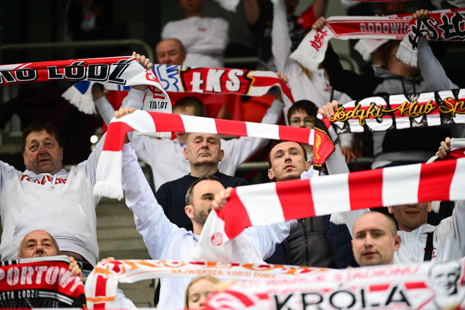 Kibice LKS Commercecon Lodz – Allianz Vero Volley Mediolan 95