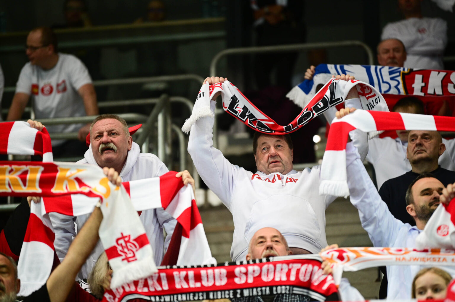 Kibice LKS Commercecon Lodz – Allianz Vero Volley Mediolan 96