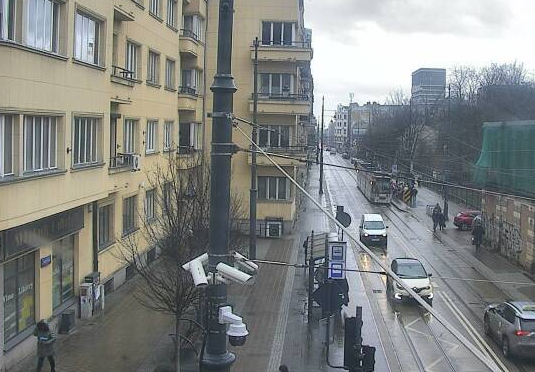 Zatrzymanie ruchu tramwajów linii 5