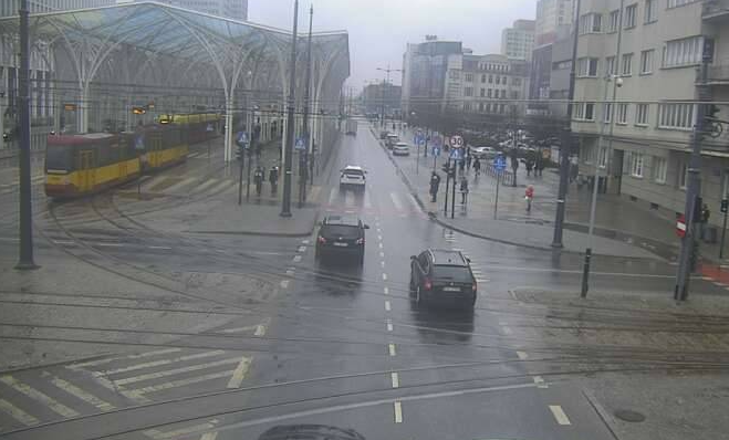 Zatrzymanie ruchu tramwajowego na Kościuszki 1 Zatrzymanie ruchu tramwajowego na Kościuszki