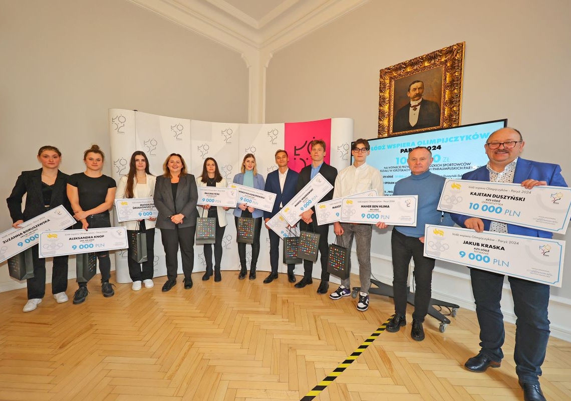 Łódź wspiera Olimpijczyków. 100 tysięcy złotych dla 11 sportowców 1 Łódź wspiera Olimpijczyków