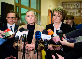 Minister edukacji narodowej Barbara Nowacka w Łódzkiem