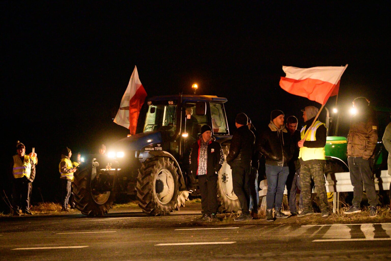 Nocna blokada Wezla Wartkowice 21