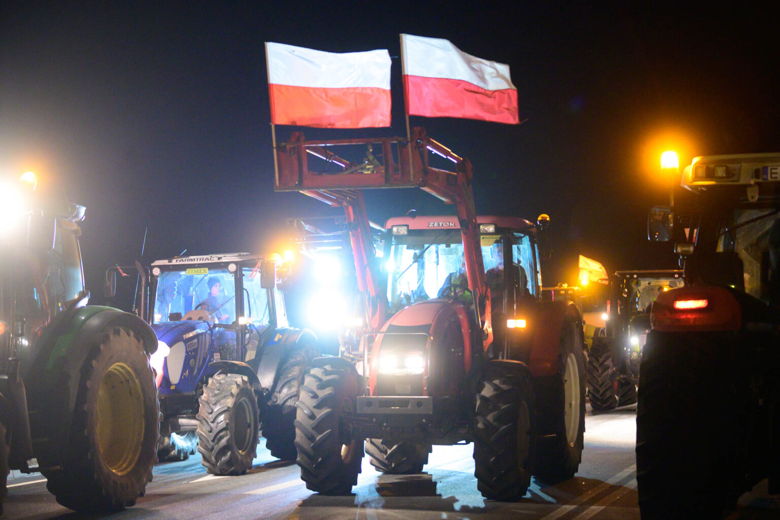 Nocna blokada Wezla Wartkowice 24