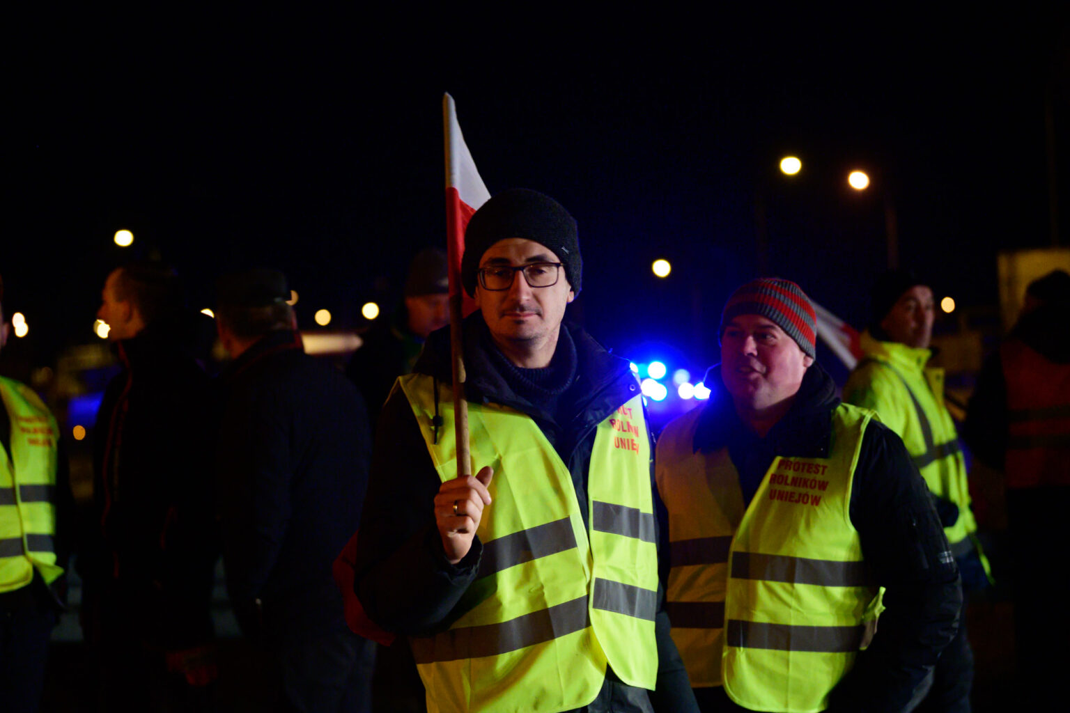 Nocna blokada Wezla Wartkowice 25