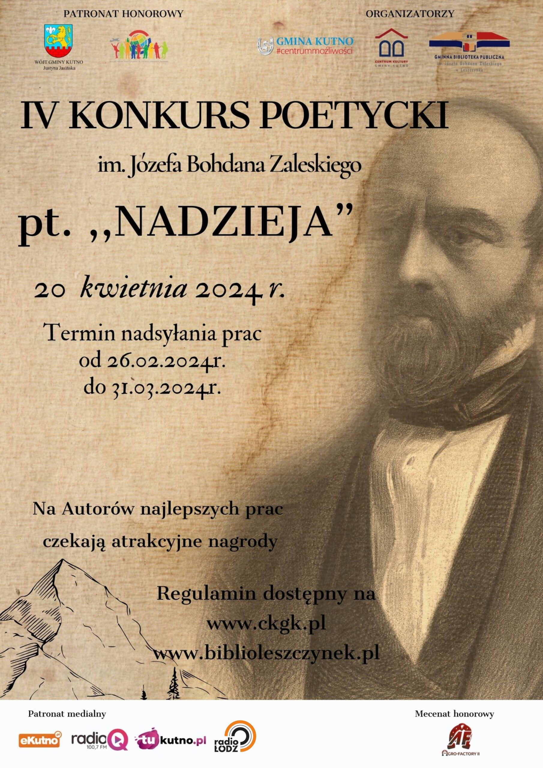 Plakat Konkurs Poetycki scaled