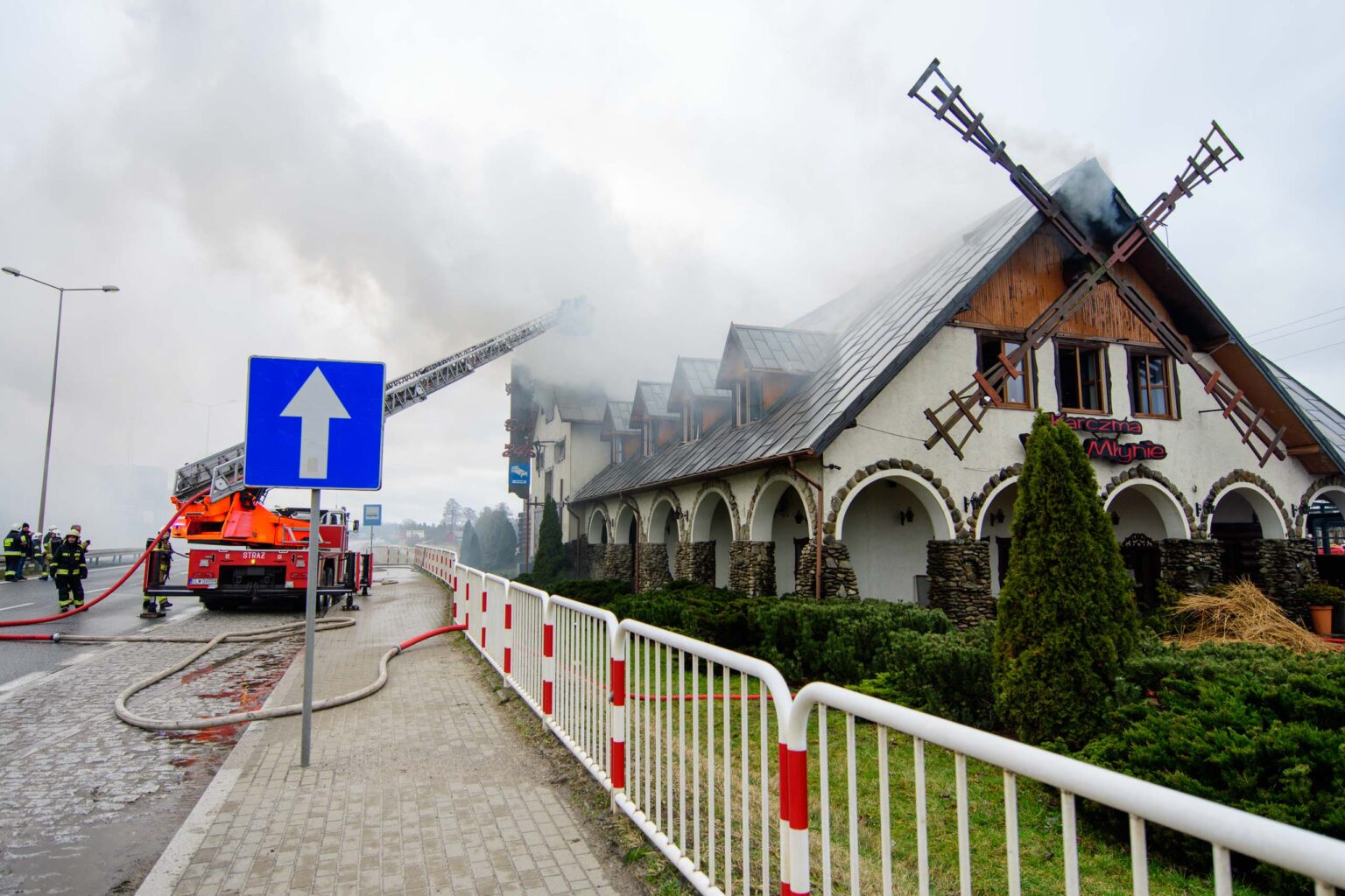 Pozar Karczmy w Tuszynie 9