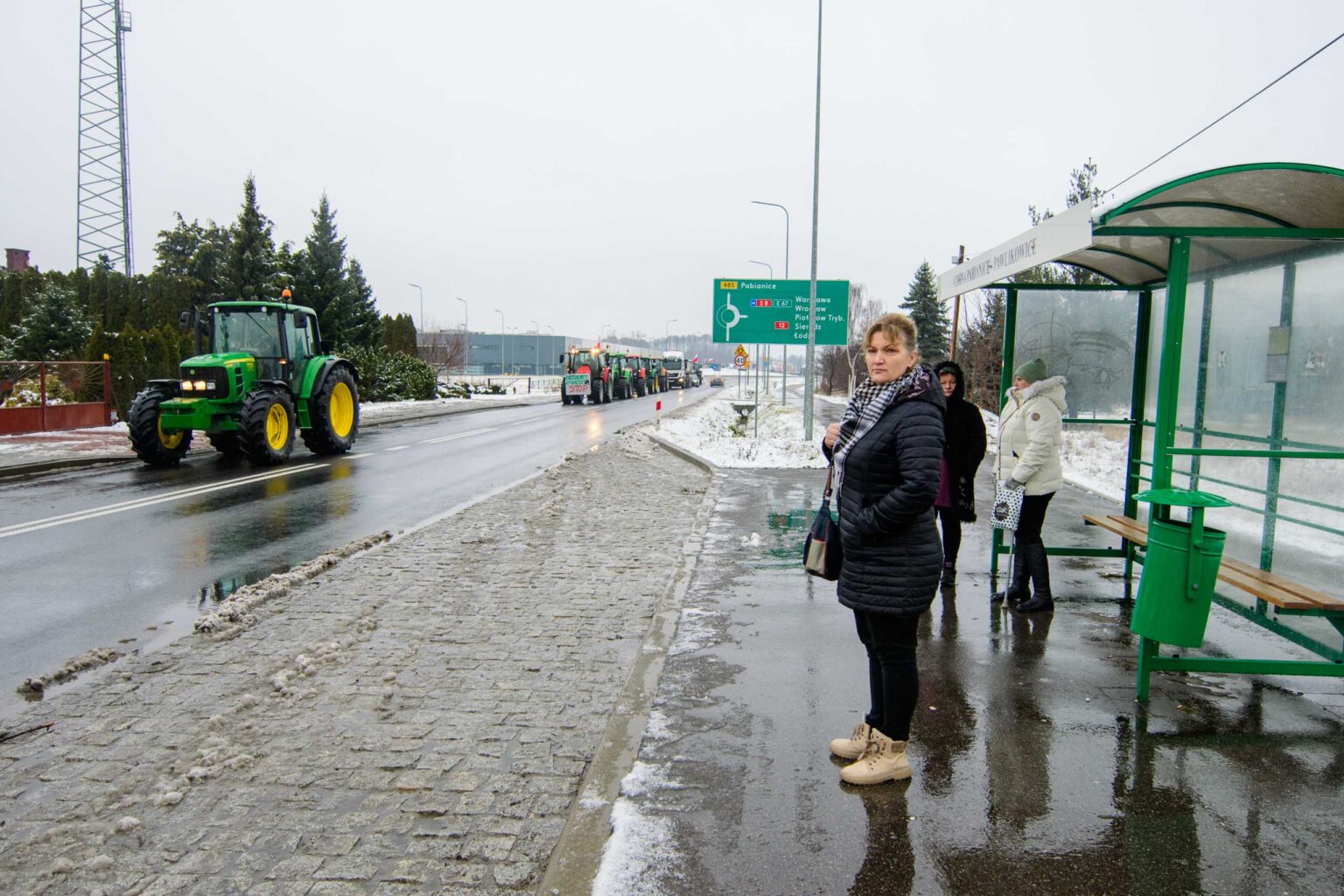 Protest rolniczy Pawlikowice 3