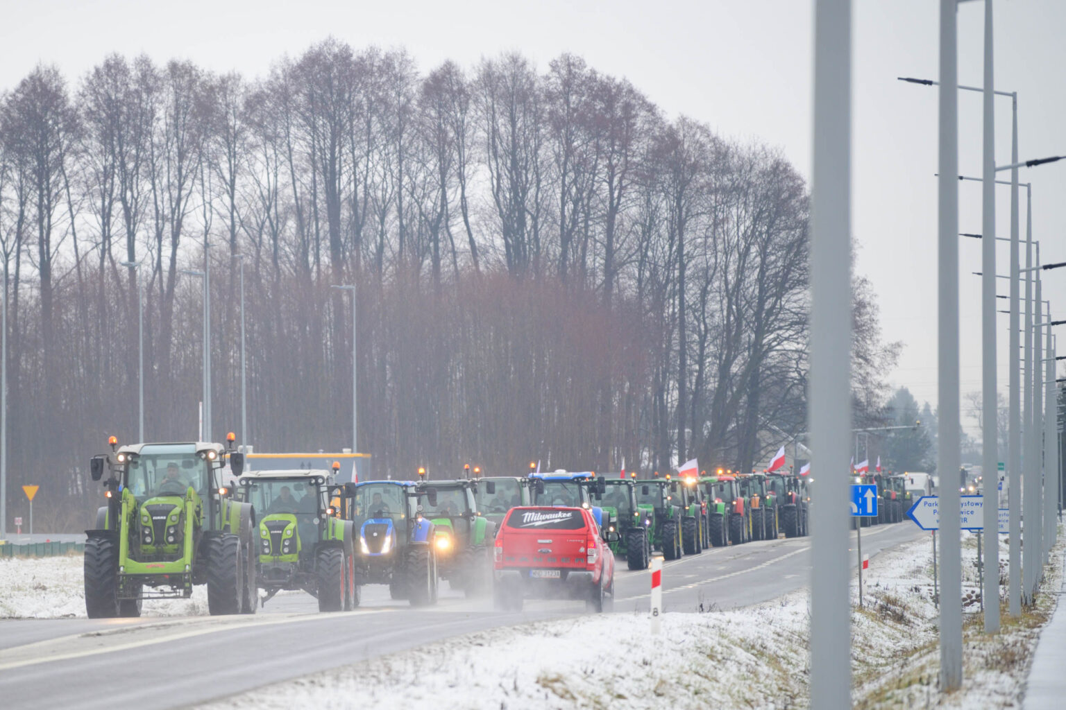 Protest rolniczy Pawlikowice 7