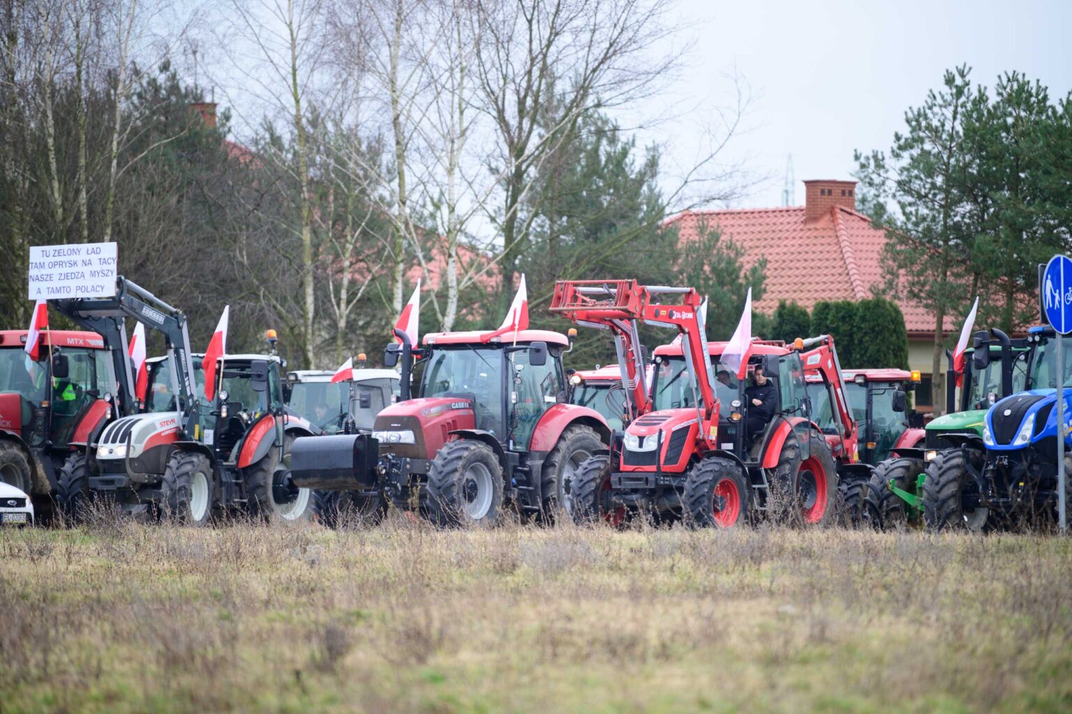 Protest rolniczy w Poddebicach i spotkanie z Wojewoda 20
