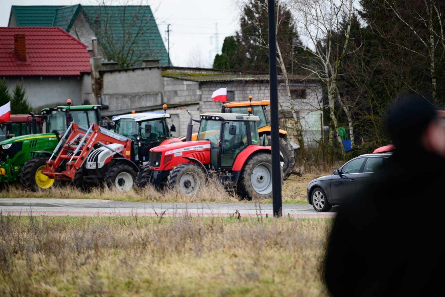 Protest rolniczy w Poddebicach i spotkanie z Wojewoda 24