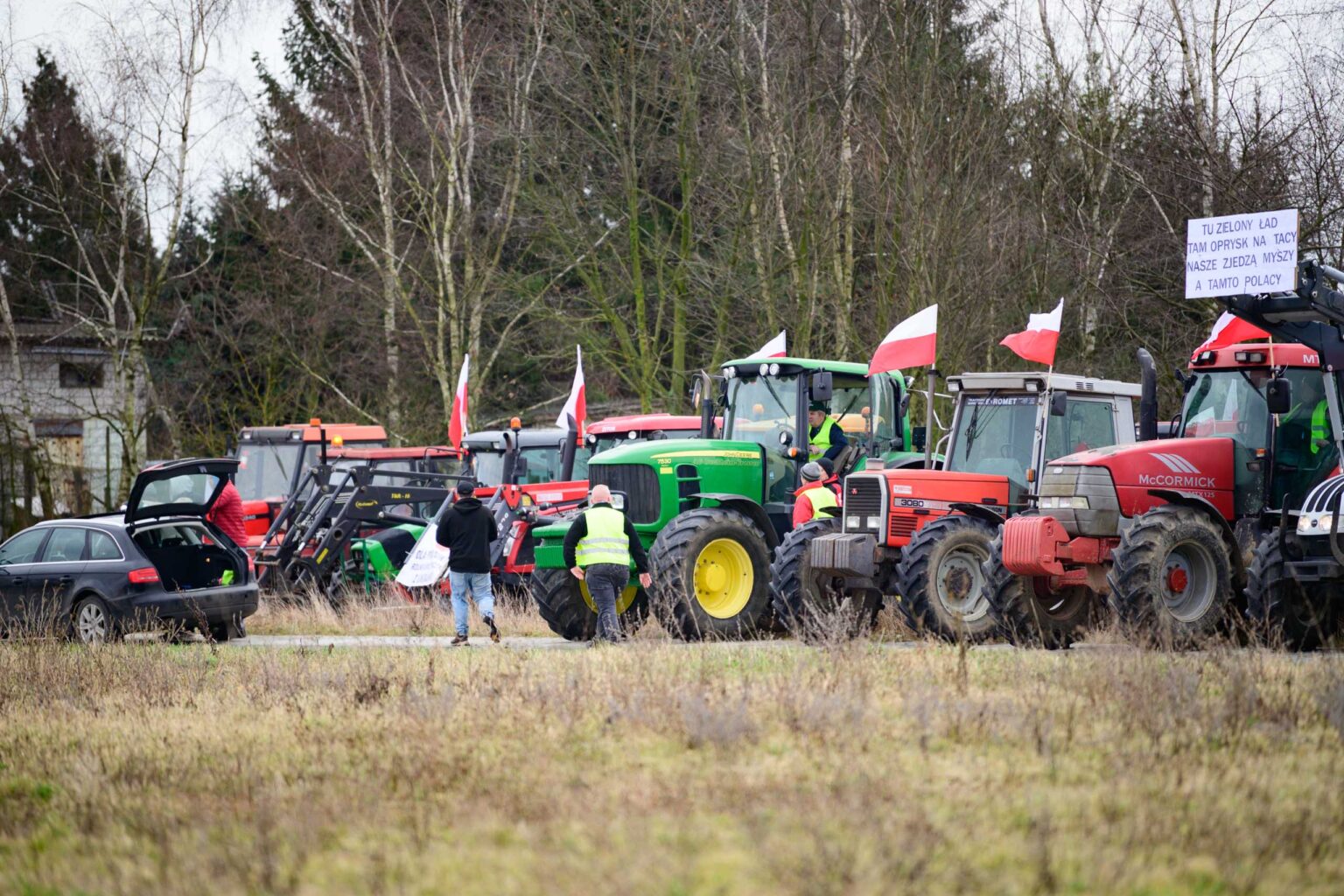 Protest rolniczy w Poddebicach i spotkanie z Wojewoda 26