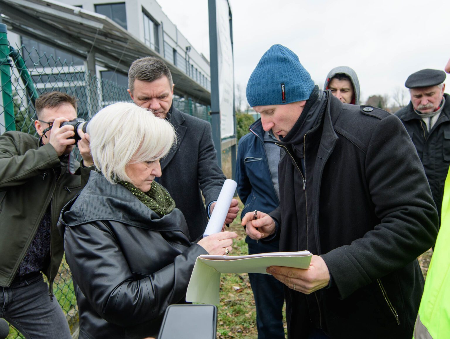 Protest rolniczy w Poddebicach i spotkanie z Wojewoda 3