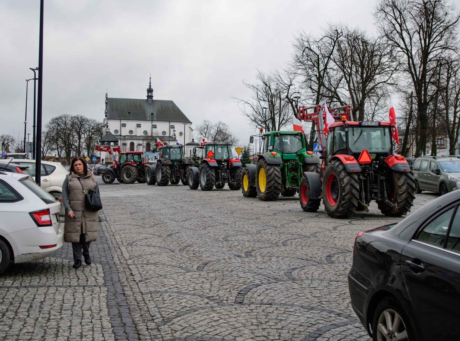 Protest rolniczy w Poddebicach i spotkanie z Wojewoda 4