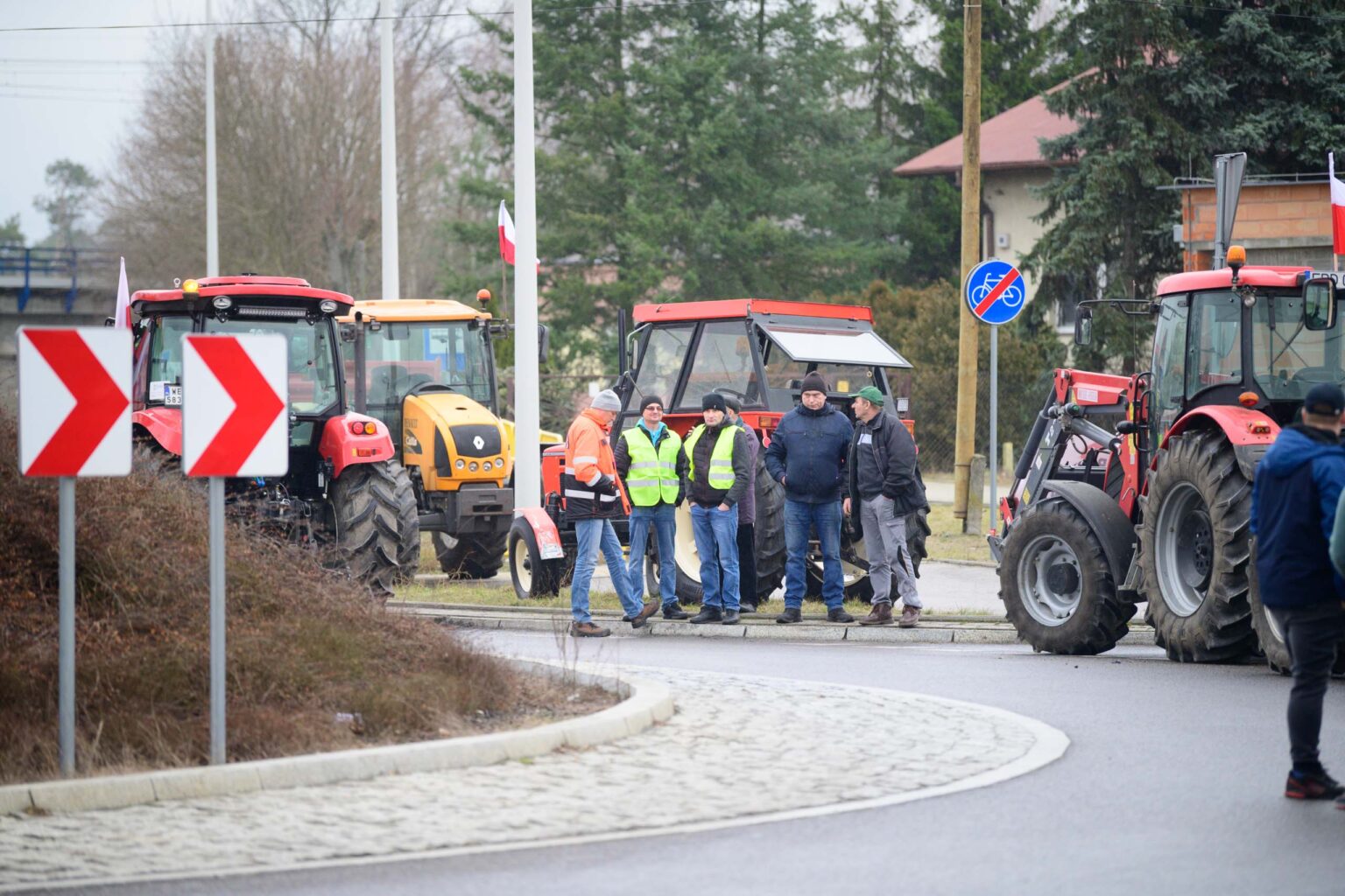 Protest rolniczy w Poddebicach i spotkanie z Wojewoda 46