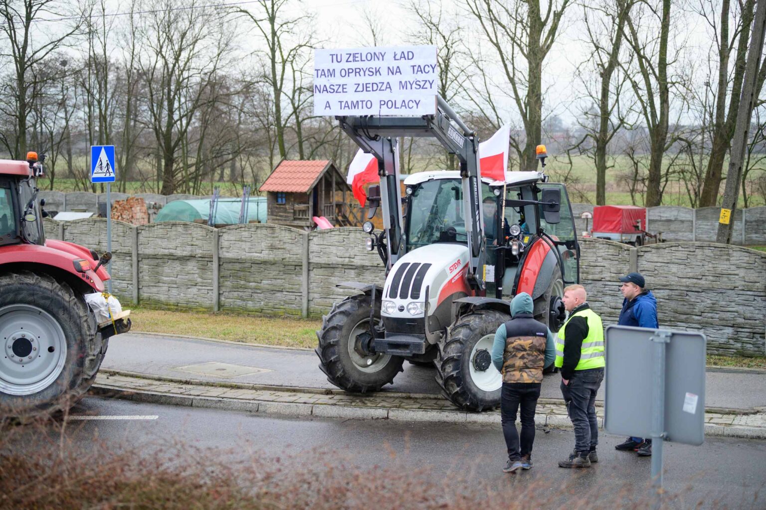 Protest rolniczy w Poddebicach i spotkanie z Wojewoda 50