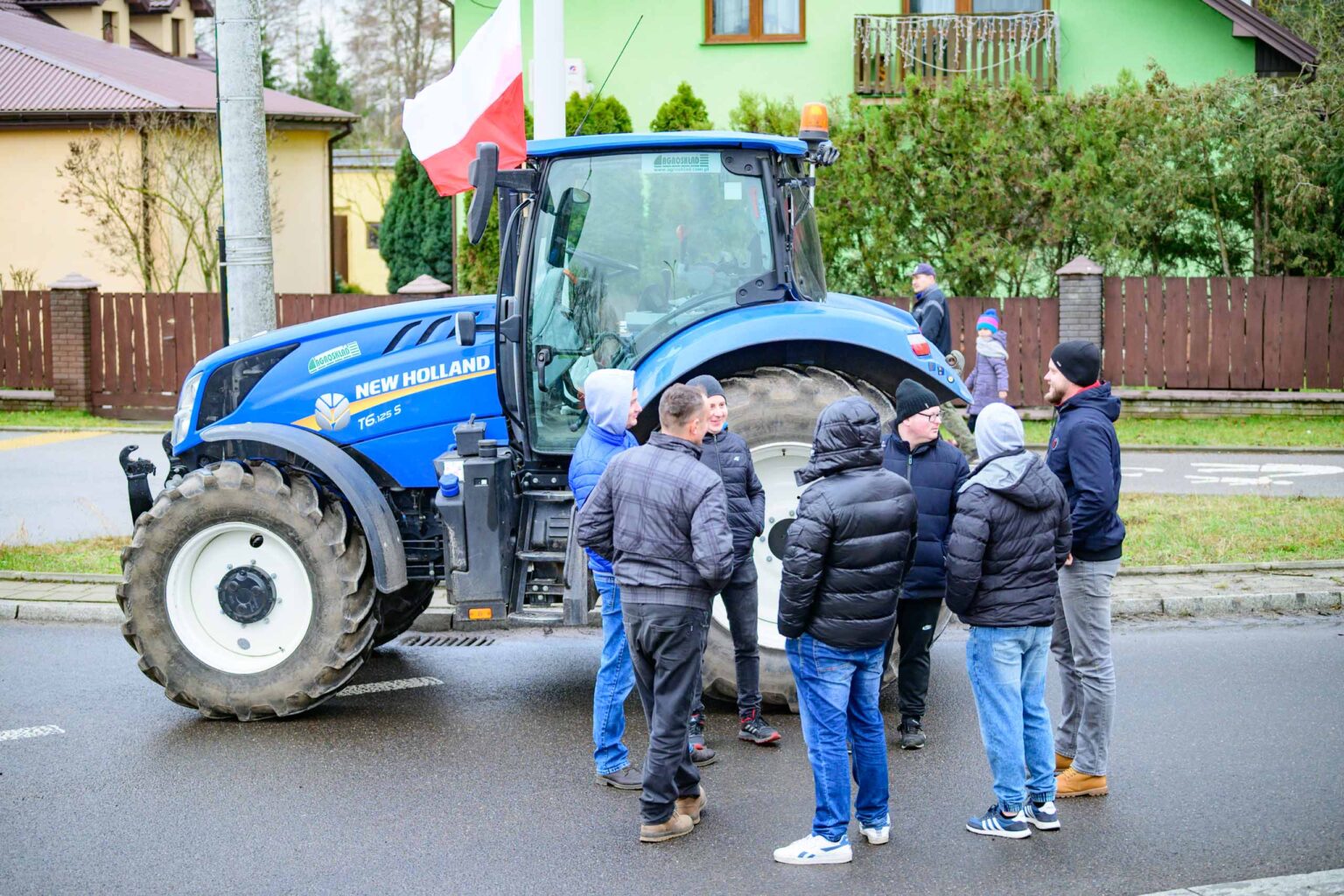 Protest rolniczy w Poddebicach i spotkanie z Wojewoda 58