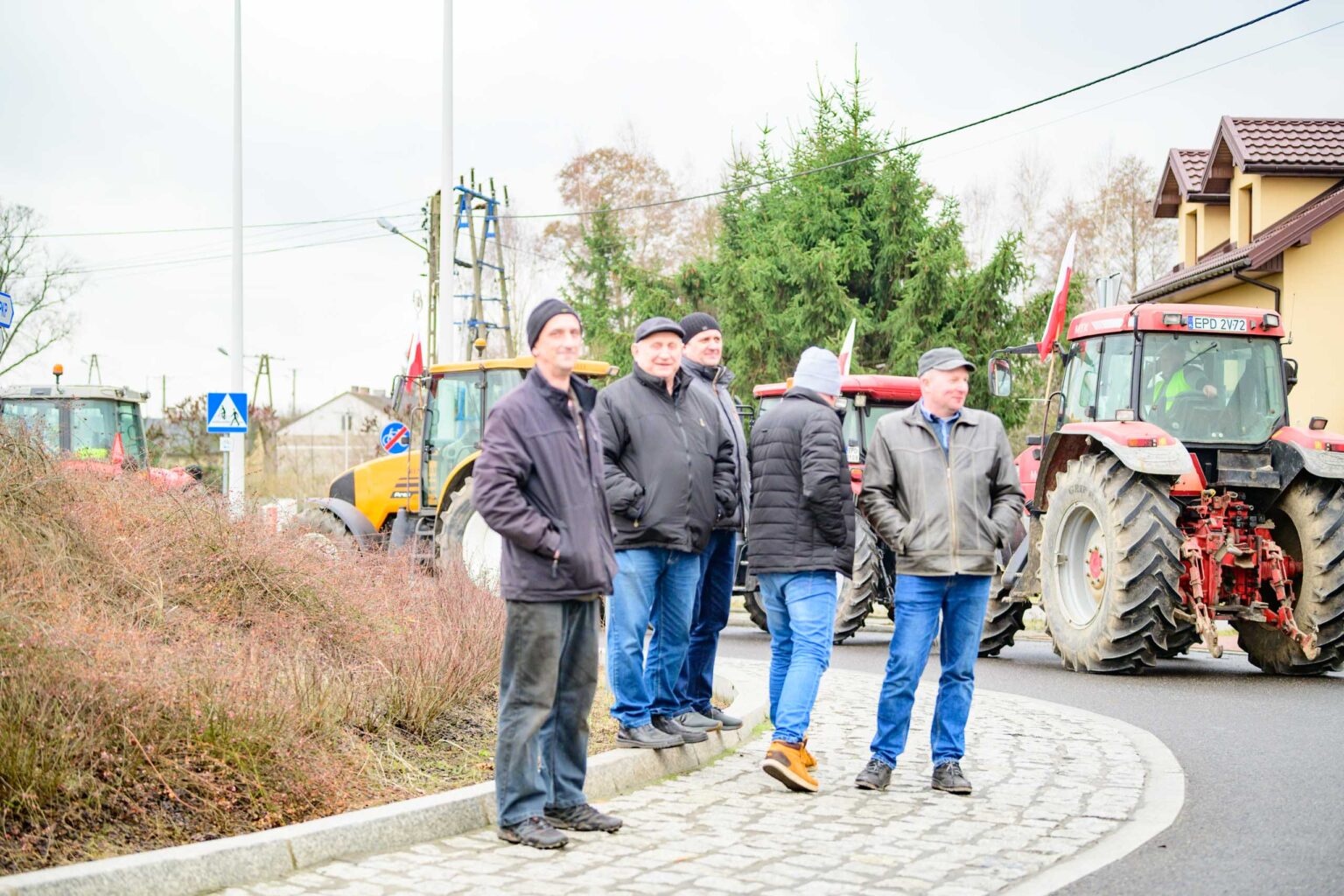 Protest rolniczy w Poddebicach i spotkanie z Wojewoda 60