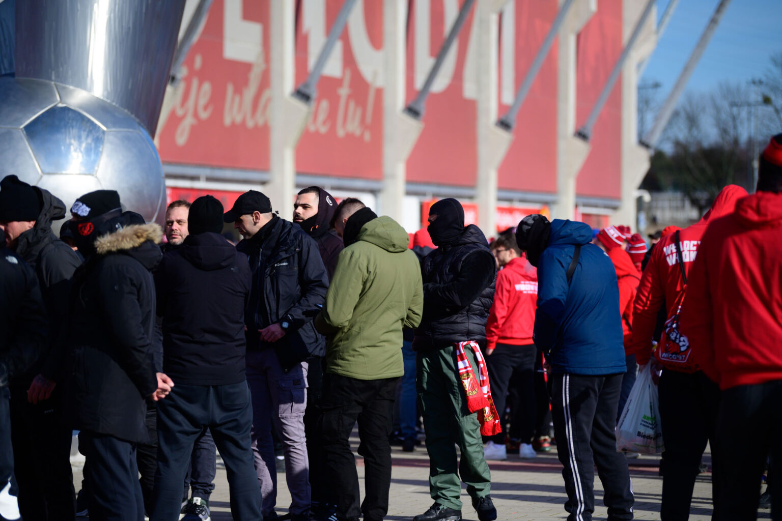 Przemarsz kibicow Widzewa 48