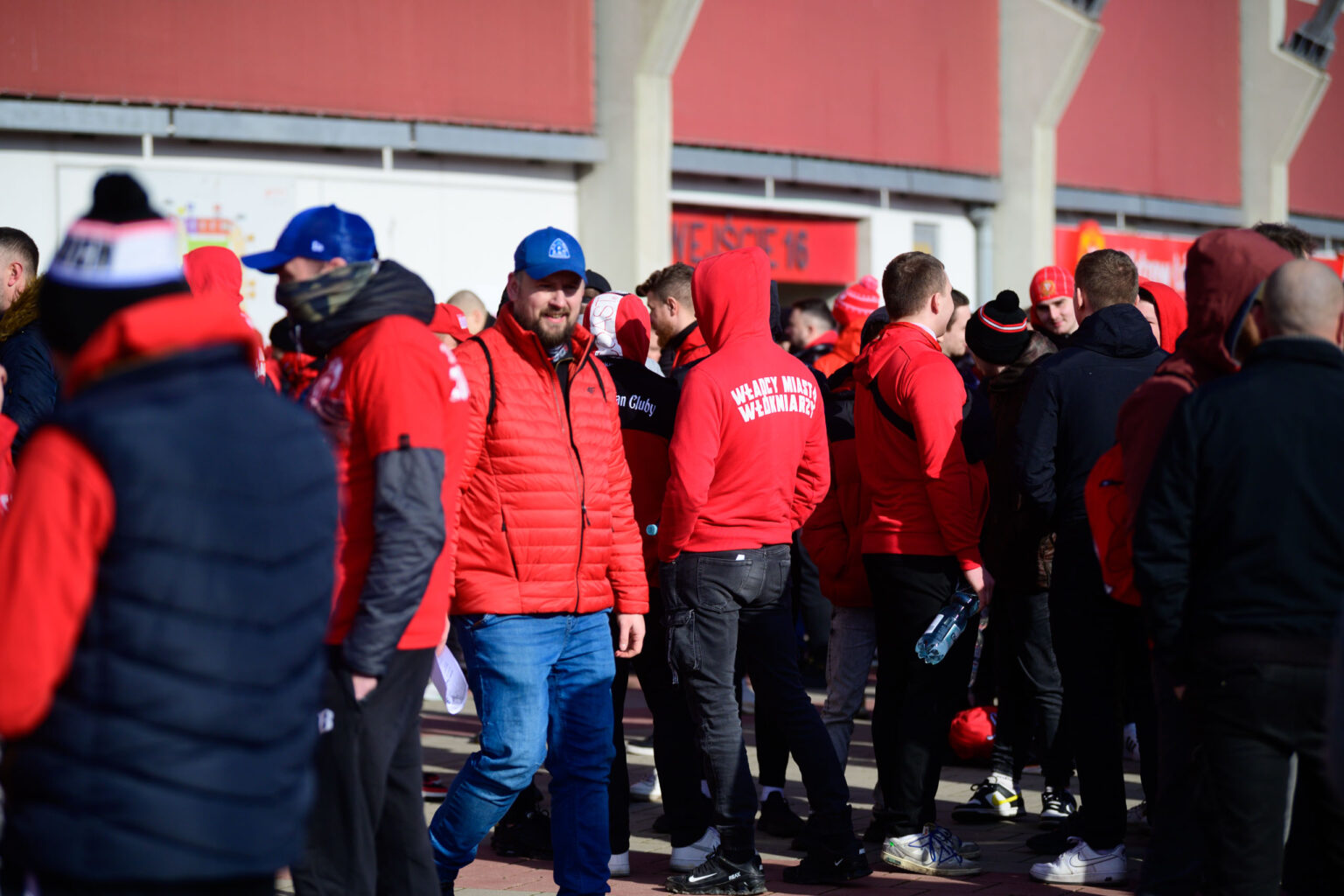 Przemarsz kibicow Widzewa 50