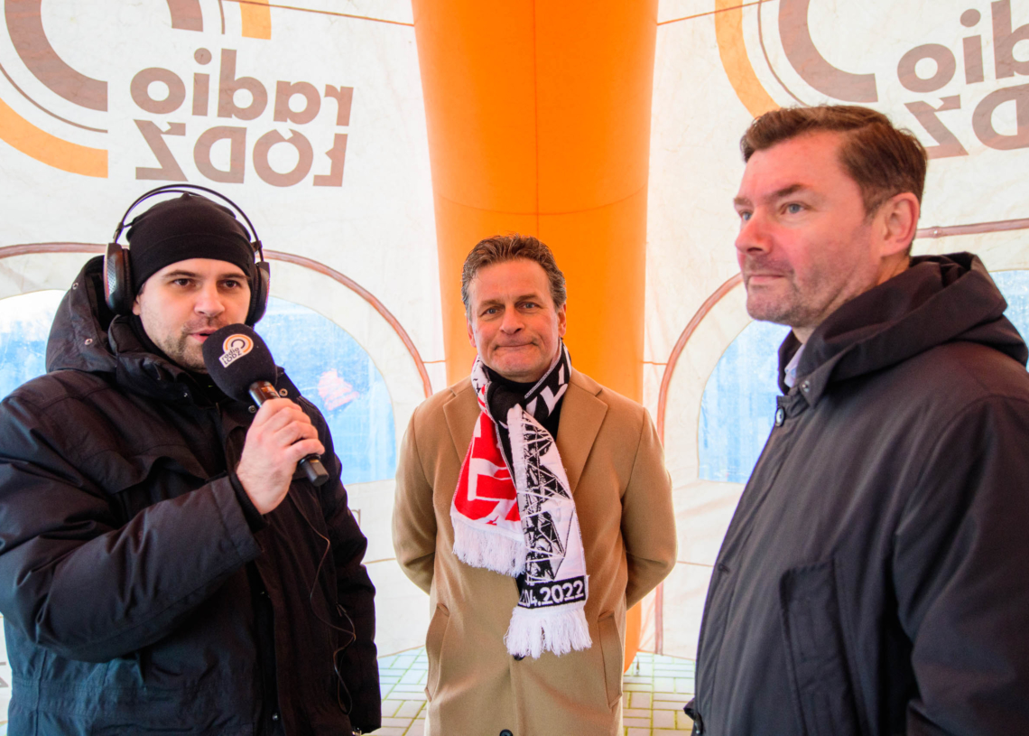 Derbowe studio Radia Łódź | 2024-02-18