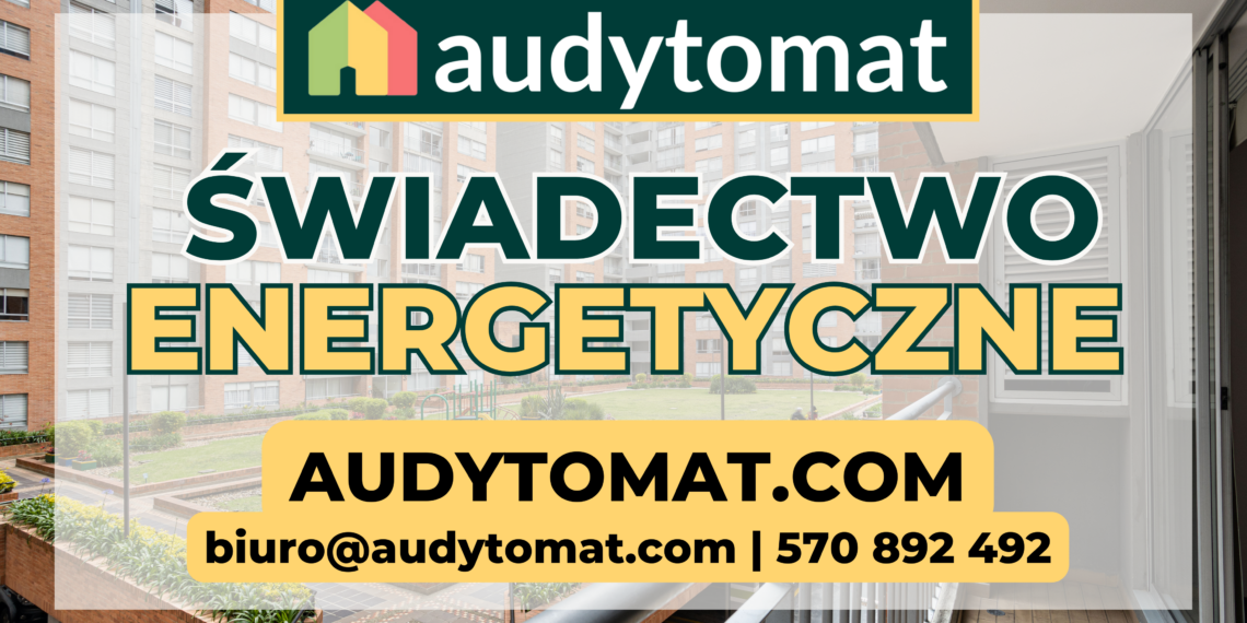 Świadectwo energetyczne
