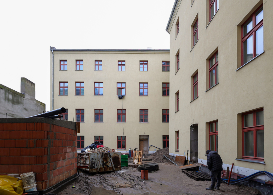 Remont kamienicy przy Wschodniej 35 zakończy się w połowie roku