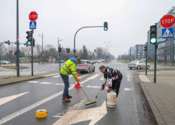 Na skrzyżowaniu Śmigłego-Rydza i Milionowej zmieniono organizację ruchu