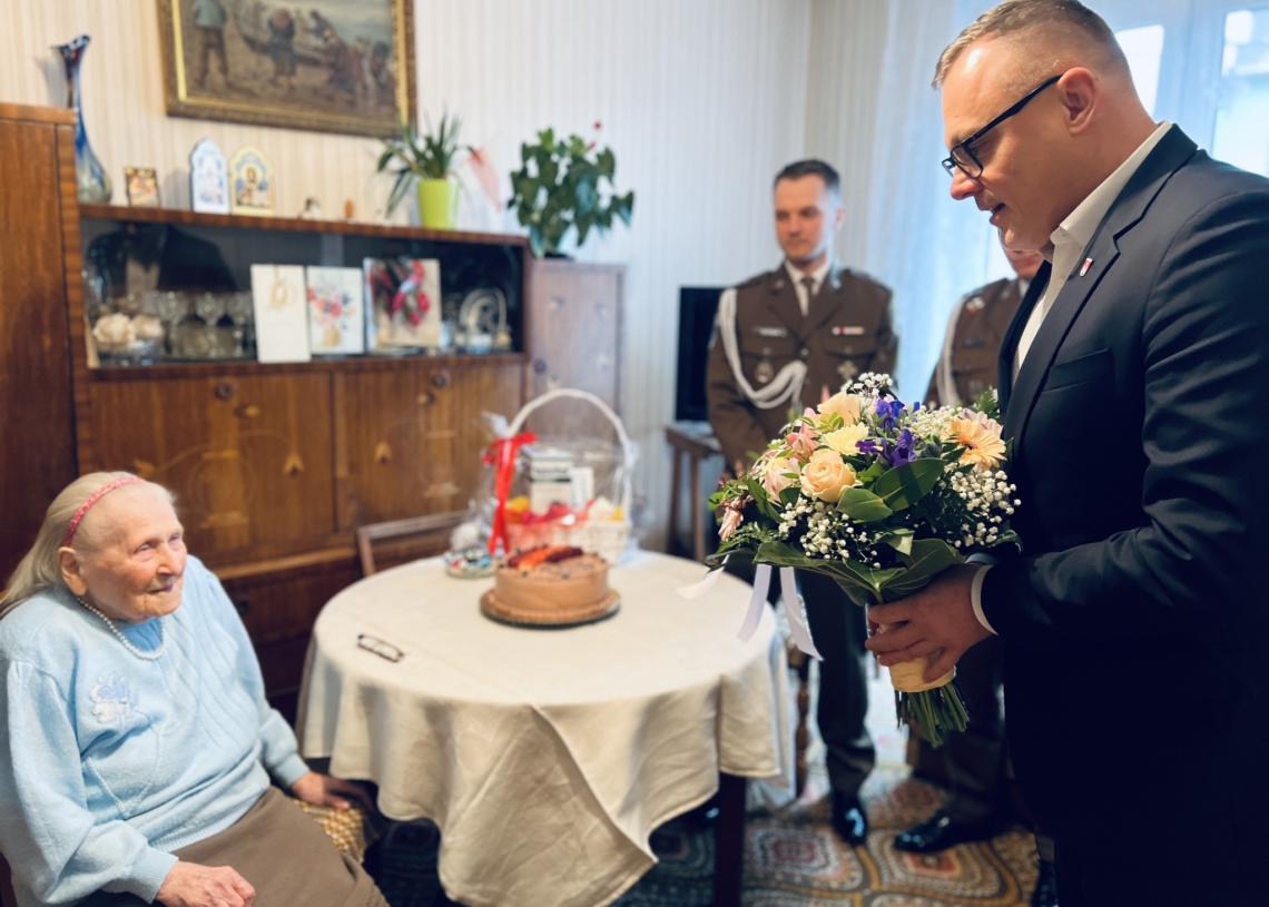 Halina Kolińska z Sieradza świętuje 100 lat