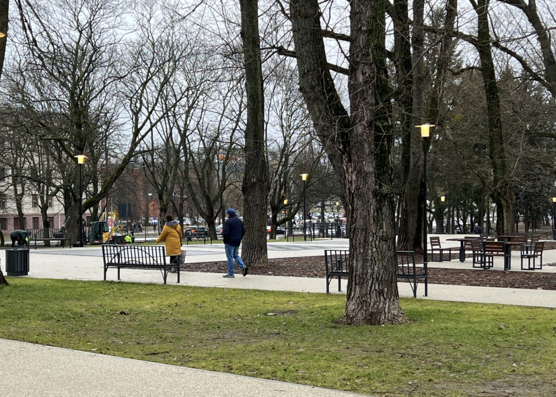 Park Staromiejski w Łodzi po remoncie