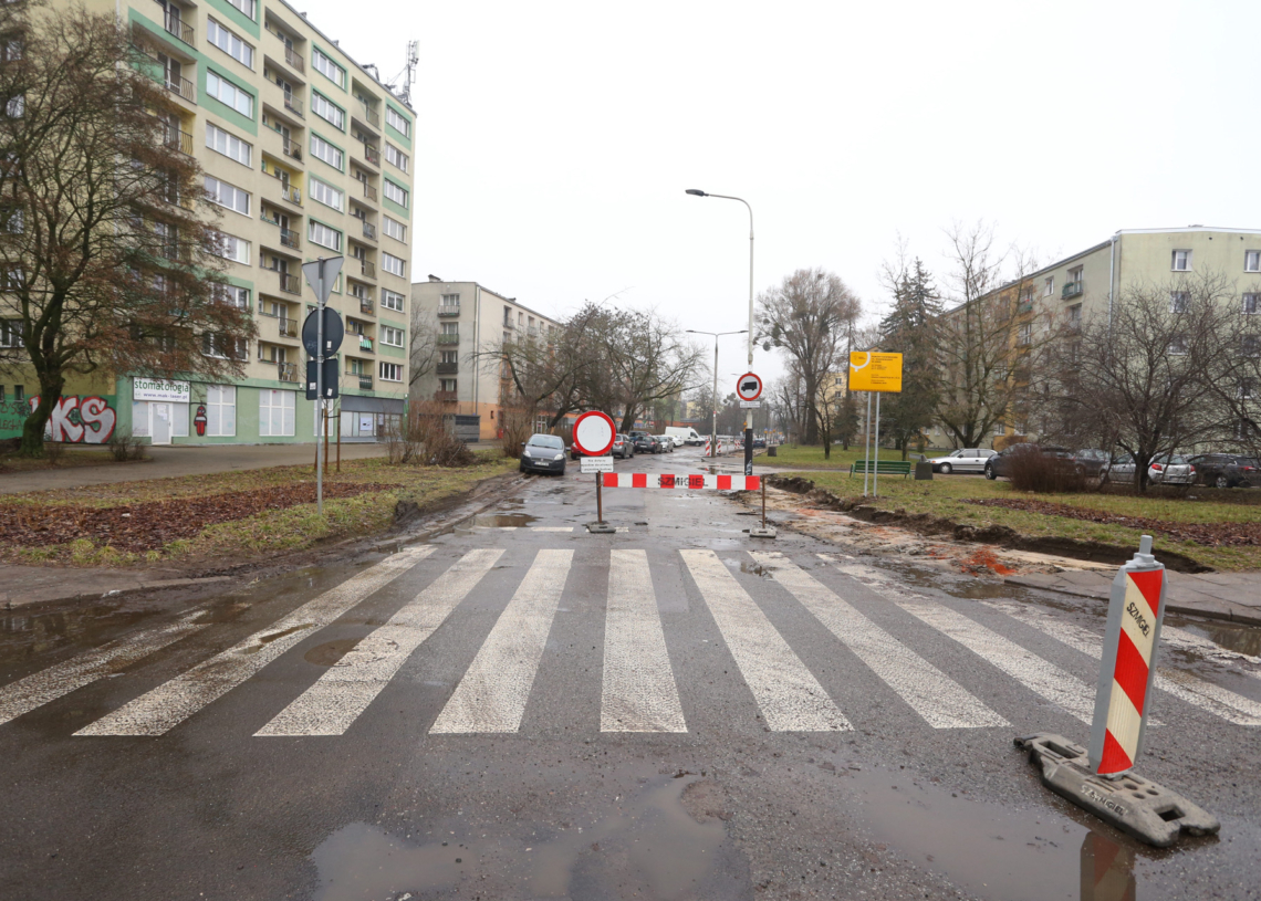 Remonty 4 ulic na Kozinach. Drogowcy zajęli Ossowskiego