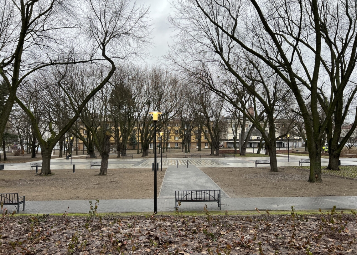 Park Staromiejski w Łodzi po remoncie