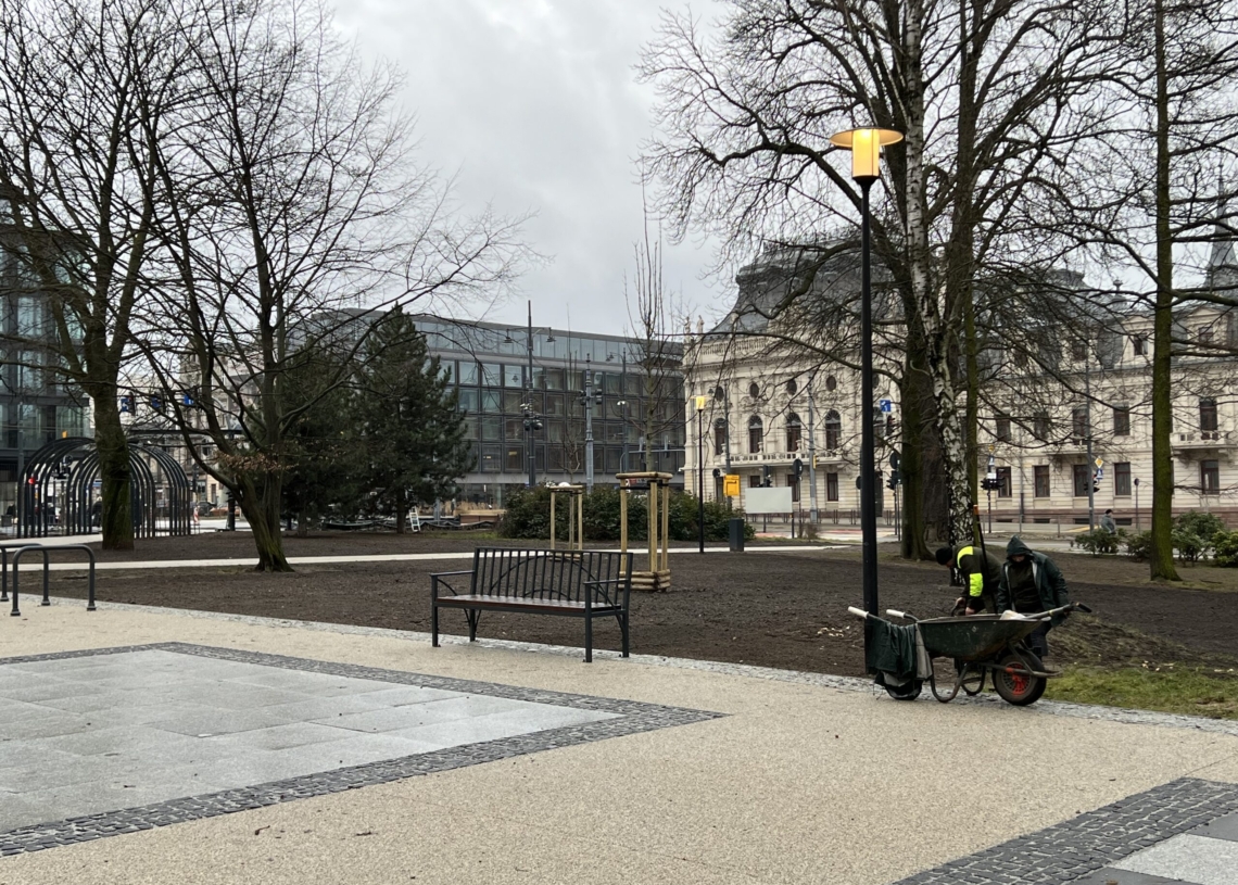 Park Staromiejski w Łodzi po remoncie