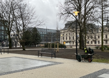 Park Staromiejski w Łodzi po remoncie