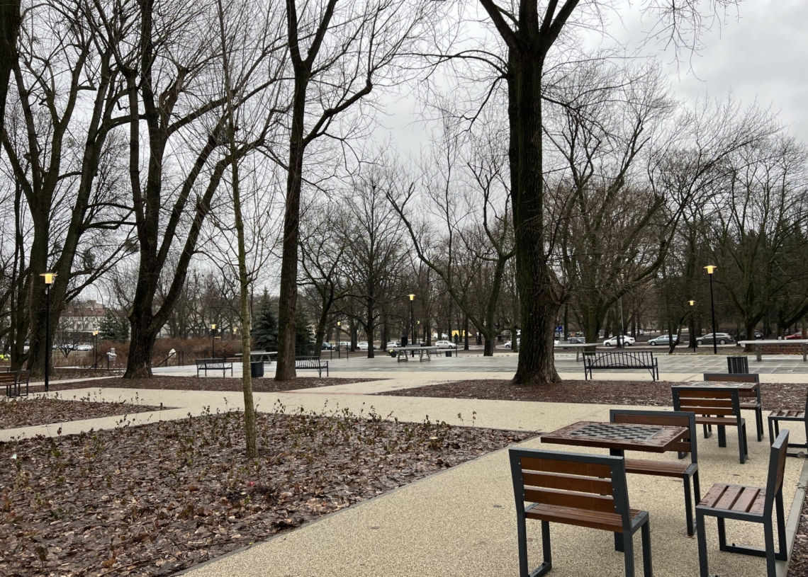 Park Staromiejski w Łodzi po remoncie