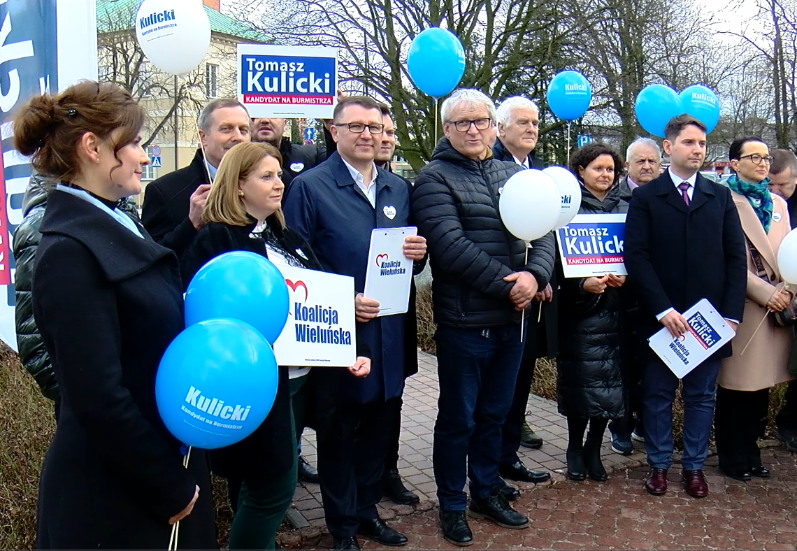 Tomasz Kulicki kandydatem na burmistrza Wielunia