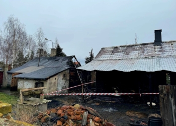 Tragiczny pożar pod Łowiczem