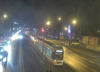 Zatrzymanie ruchu tramwajowego na Zachodniej