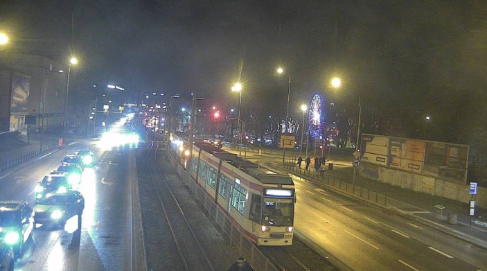 Zatrzymanie ruchu tramwajowego na Zachodniej