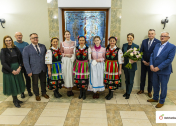 Młodzież z Csongrádu z wizytą w Bełchatowie